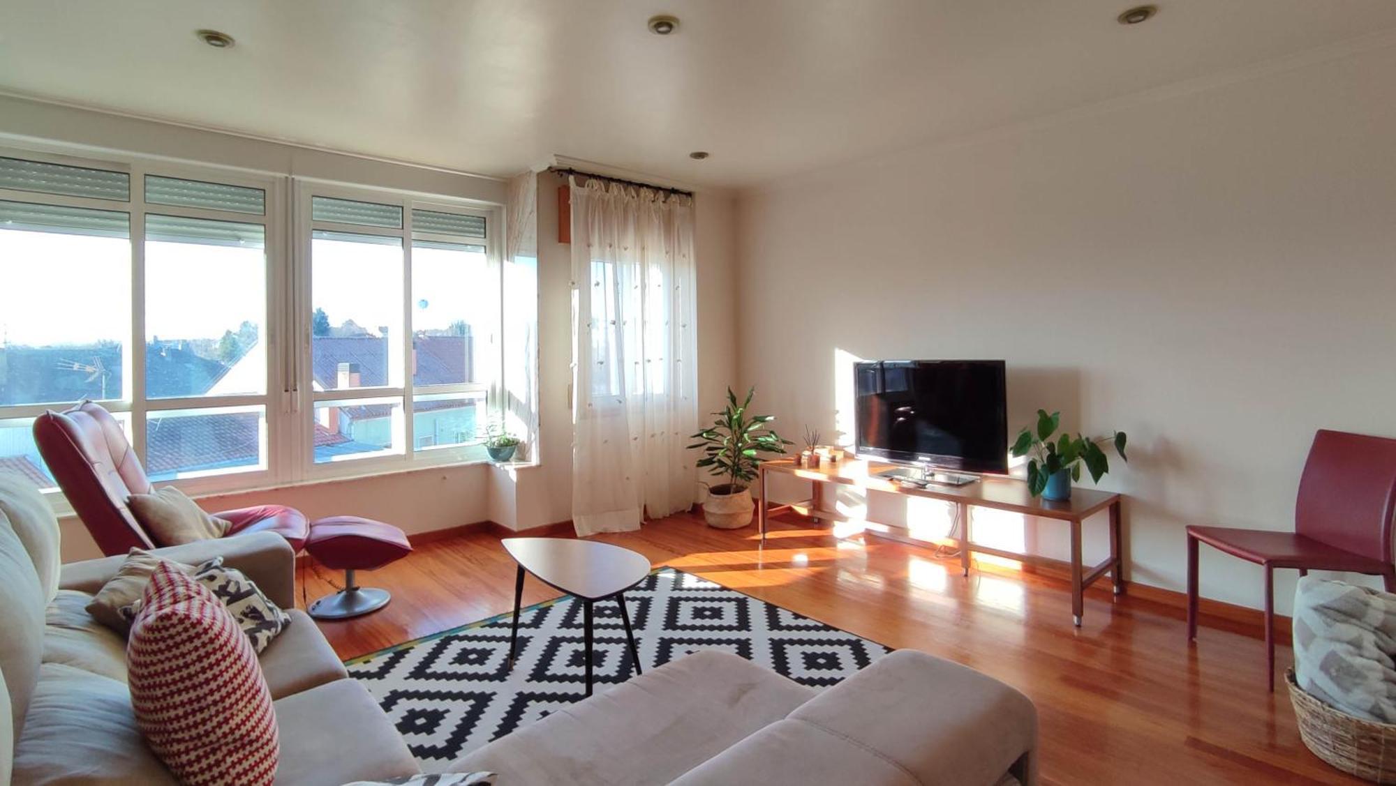 Appartamento Duplex acogedor CAMINO INGLÉS a 10 min de Santiago Sigueiro Esterno foto